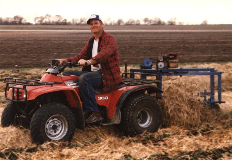 Dale on the 4-wheeler